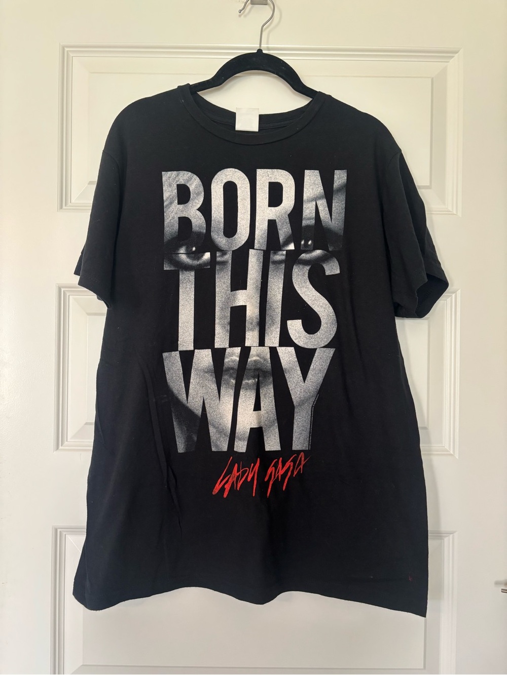 Lady Gaga "Born This Way" Black Graphic Tee